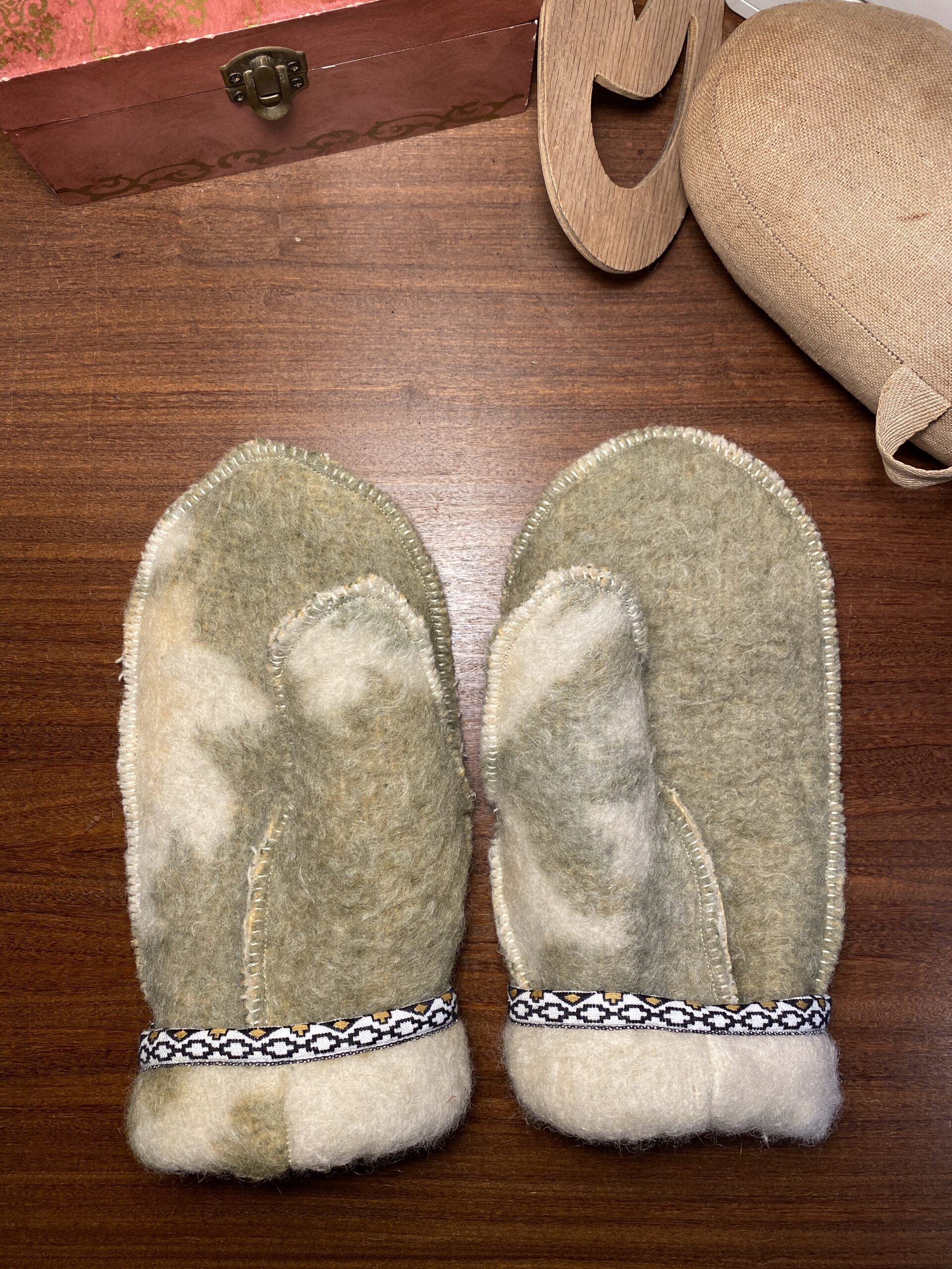 Wollen wanten - medium - Afbeelding 4