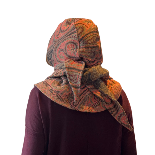 Capuchonsjaal paisley