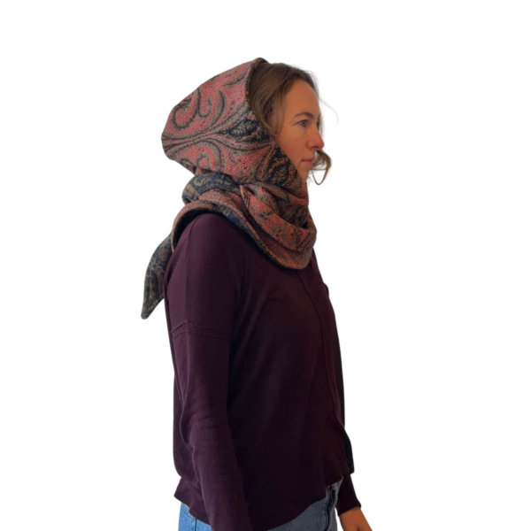 Capuchonsjaal paisley